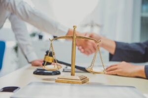 Personal Injury Lawyer Meeting